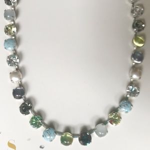 Sabika vintage choker and drop earrings